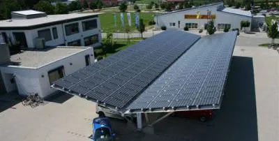 Solar Car Canopy Residential Solar Carport Suitable For Parks photo-3