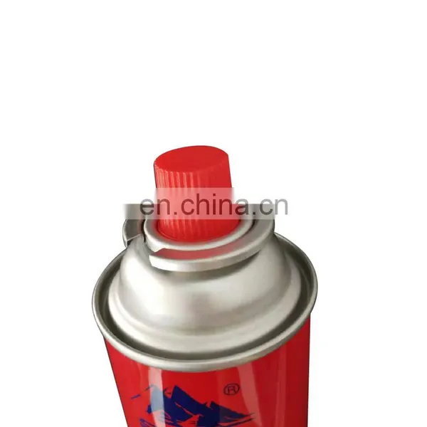 International Standard Sun Flame Butane Gas Cartridge and Cassette Butane Gas Cylinder Made in China photo-5