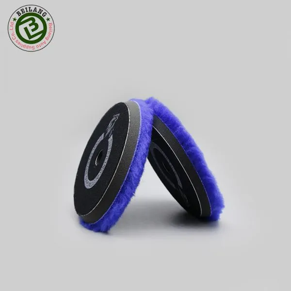 7 Inch Rotary Car Polisher Wool Buffing Pad 100% Soft Wool Polishing Pad photo-4