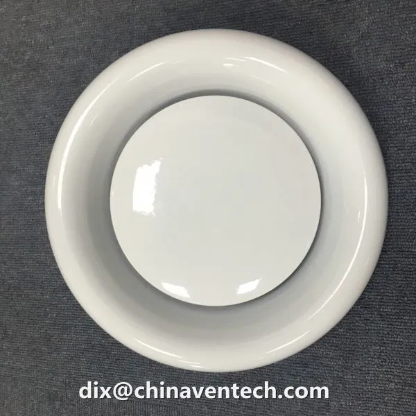 Whosale Wentilation Air Valve Round Disc Valve Metal Diffuser photo-3
