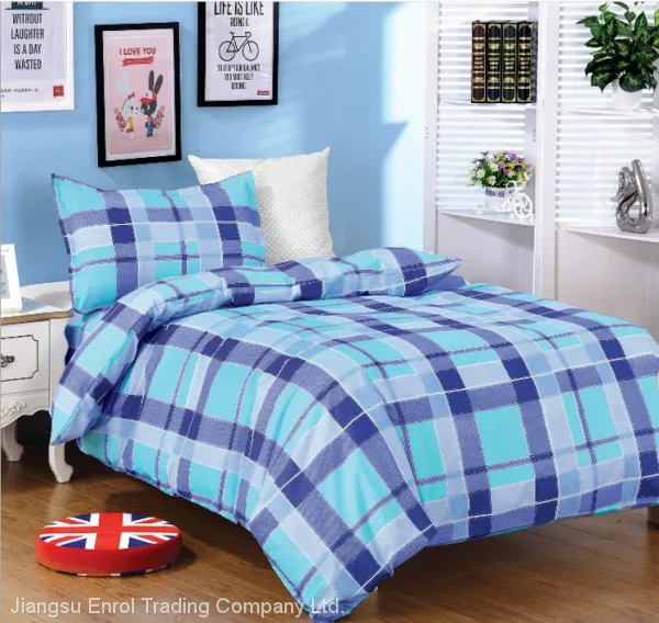 4pcs 100% Polyester Printed Microfibre Bed Sheet Bedding Set Quality Choice photo-2
