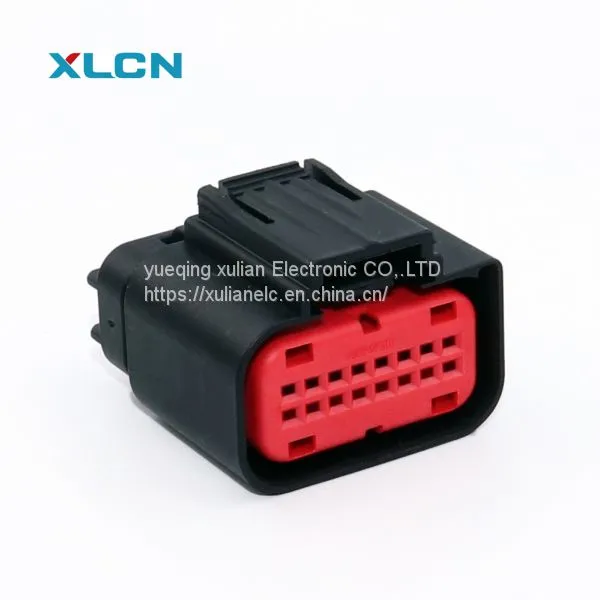 16 Pin Male Electrical Waterproof Sealed Wire Automotive Connector 1438031-1