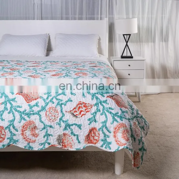 Luxury 100% Microfiber Premium Ultra Soft Quilt Coverlet, Lightweight Comfortable Bedding Bedspread photo-2