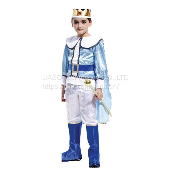 Carnival Role Play Themes Party Costume Children Cosplay Men Carnival Costume King Costume for Boys