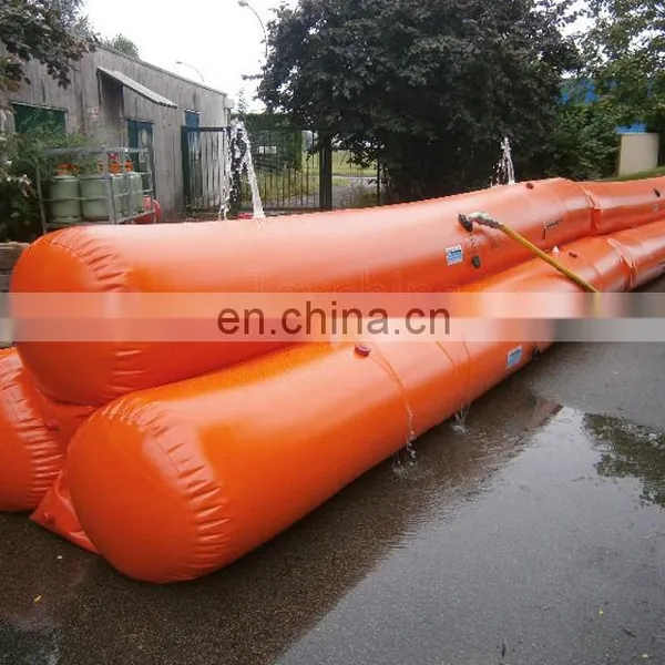 Inflatable Flood Defence Barrier, Inflatable Water Dams Flood Control Pipe Tube Barriers For House Homes Doors