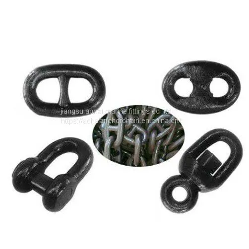 Marine Mooring Stud Link Kenter Joining Shackle for Anchor Chain photo-2
