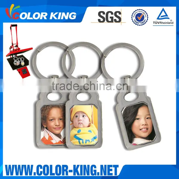 Sublimation DIY Printable Blank Metal Key Chain photo-2