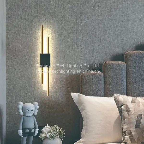 Modern Minimalist Copper Wall Lamp Living Room Bedroom Corridor Aisle Porch Creative Light Luxury Nordic TV Background Wandlamp photo-3