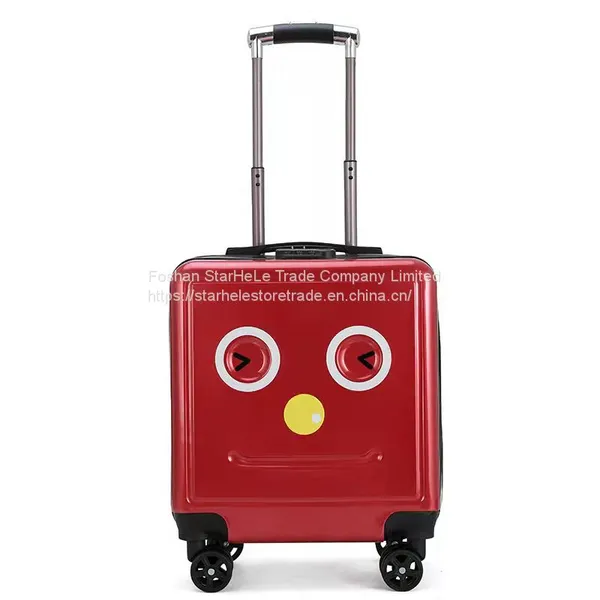 Smiling Face Board Chassis Universal Wheel Trunk PC Suitcase photo-3