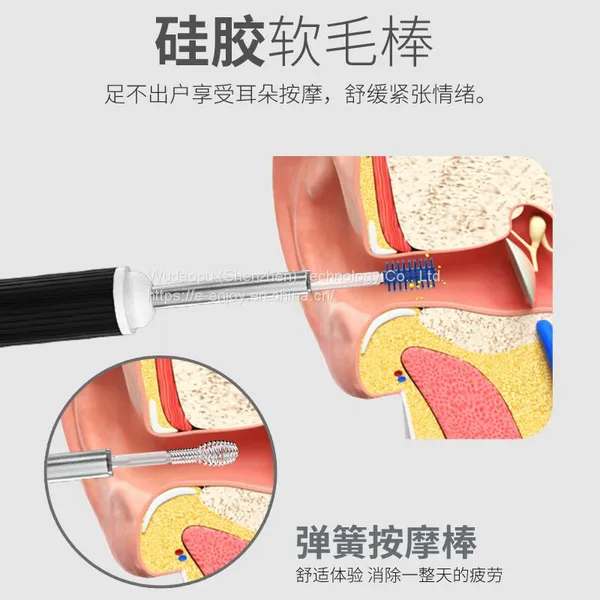 Smart Visual Ear Stick Endoscope Earwax Removal Ear Otoscope photo-3