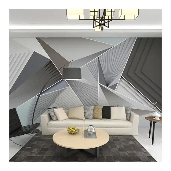 Geometric 3D 5D High Quality Mural Decoration Mural Bedroom Decoration Painting Dropshipping photo-3