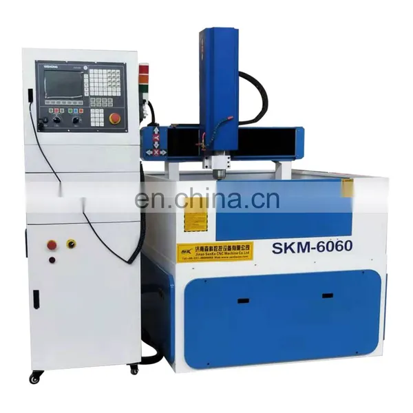 SENKE 2022 Factory Hot Sale CNC Router Half Cover 3D Wood Carving CNC Router MINI Metal CNC Milling photo-2