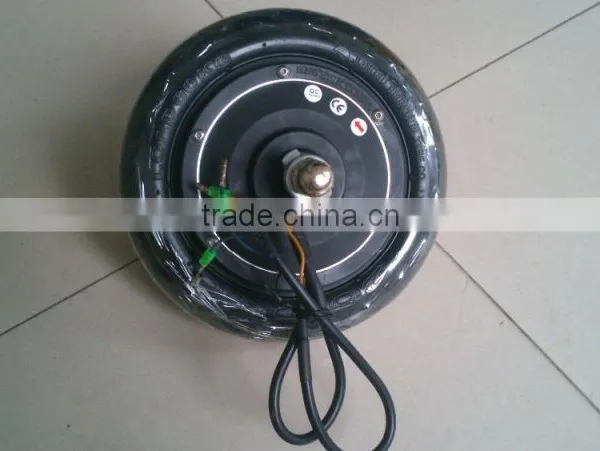 6 Inch 48V Brushless Gearless Electric Wheel Hub Motor With Braking Device for Scooter photo-4