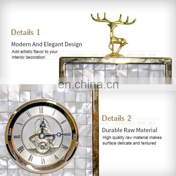Home Decoration Modern Wall Clock For Man Table Clock photo-3