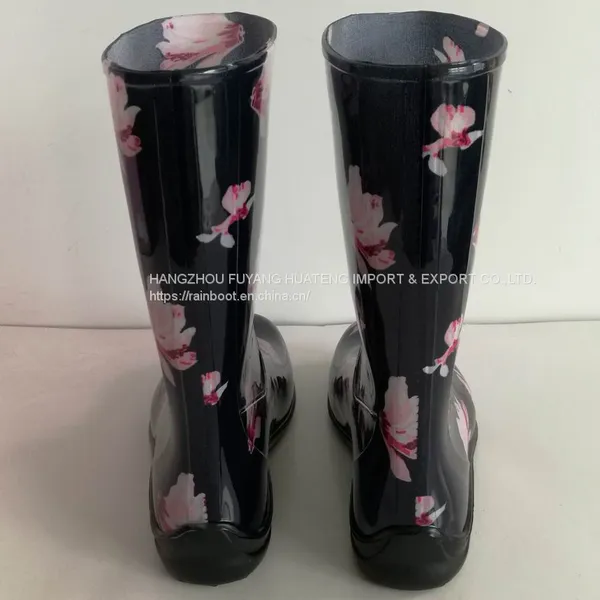 Cheap Women Rain Boots,Vogue Female Rain Boots,Popular PVC Rain Boots,Colourful Ladies Boots,Outdoors Rain Boots photo-4