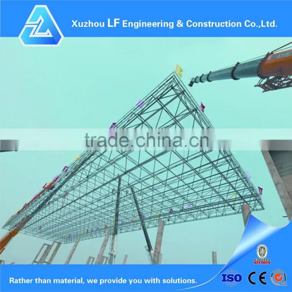 Ce Certification Light Steel Space Frame Structure for Gas Station photo-5