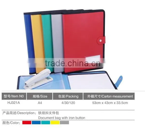 Plastic Conference Folder With Folder With Notepad