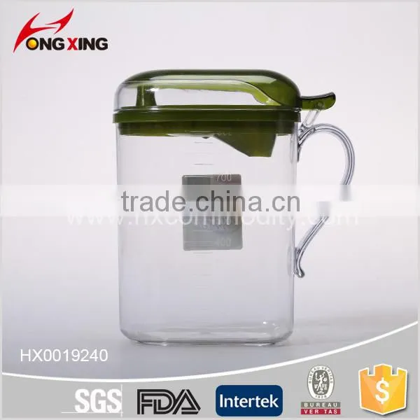 900ml Houseware Rectangle Shaped Oil Bottle With Handle photo-2