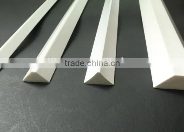 Pvc Foam Fillet/Construction Timber Fillets/ Triangle Wood Strips/ Chamfer Strips photo-2