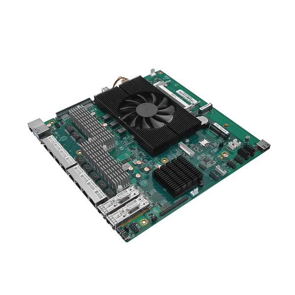 Industrial Network PC Motherboard Intel 4th Gen Core I7/i5/i3 CPU SBC With 8*RJ45 2.5GBe 2*SFP+ 10Gigabyte photo-2