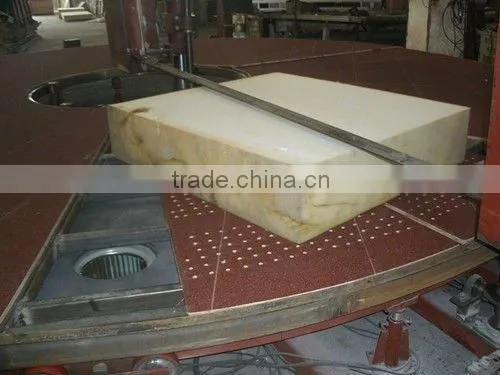 ERS - HC02 Horizontal Carousel Splitting Round Table Cutting Foam Sponge Machine photo-4