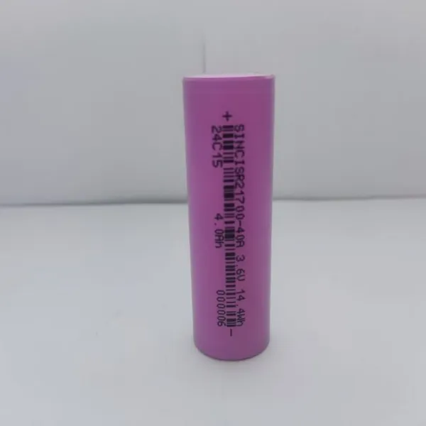 Lithium Ion Battery Cell 21700 4000mAh 3.6V Rechargeable Cells photo-4