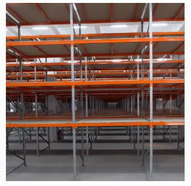 Industrial Metal Structural Floor Pallet Steel Platform Attic Storage Mezzanine Rack for Office photo-5