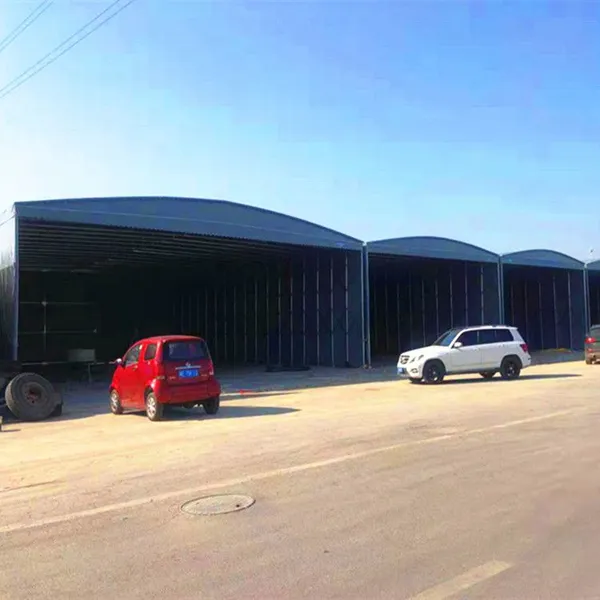 Large Warehouse Canopy, Electric Retractable Canopy, Foldable Canopy, Factory Passage Canopy Manufacturer Provides On-site Installation photo-3