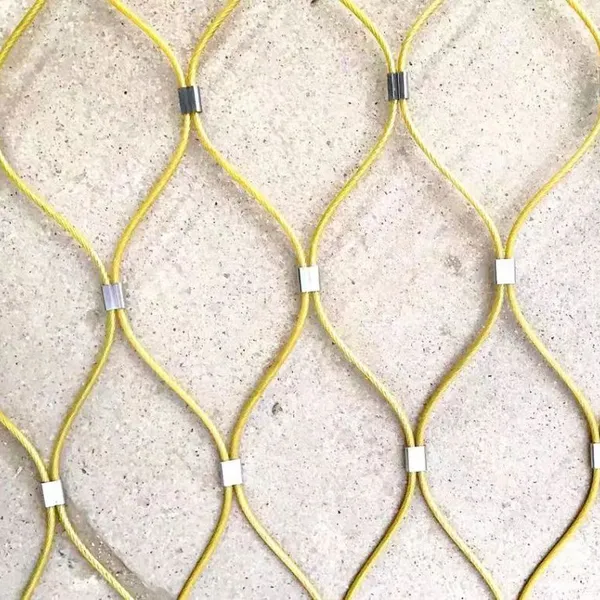 Knitted Stainless Steel Rope Mesh for Greenhouse Shading Systems photo-3