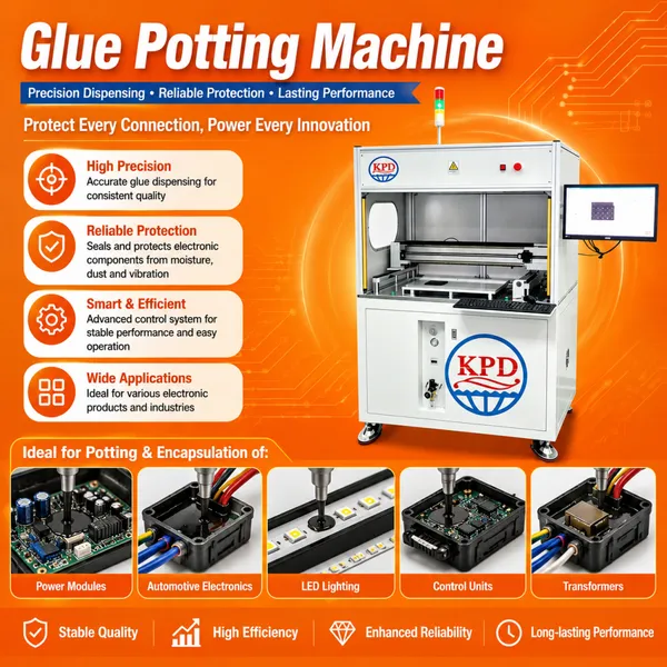Two-Component Potting Machine for Rectifier and Rectifier Bridges