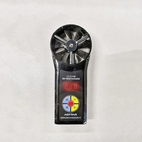 Compact Size CFJD25 Mining Electronic Anemometer 50×25×155mm Digital Wind Speed Detector photo-4