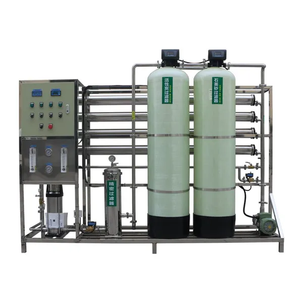 Stainless Steel 2000LPH Portable Reverse Osmosis Water Treatment System Plug and Play for Emergency Drinking Water Supply