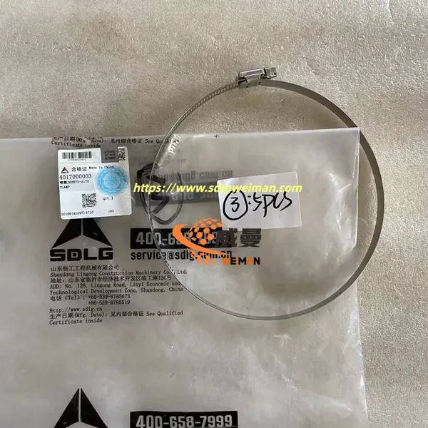 ORIGINAL SDLG Clamp 4017000003 APPLY FOR SDLG MOTOR GRADER G9180 G9190 G9200 photo-4