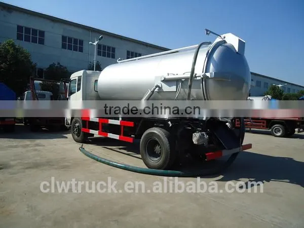 Factory Sale 8 Ton Sewage Sucking and Sewer Jetting Truck photo-4