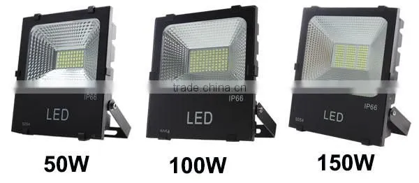 100lm/w New Design Korean LG Chip Ip66 5054 SMD 150w Led Floodlight Supplier's Choice photo-5