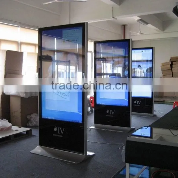 Custom 72inch Floor Stand Screen Multi Touch pc Monitor Digital Signage photo-2