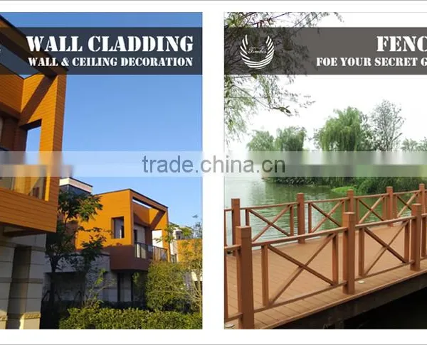 Wood Plastic Composite External WPC Wall Panel 156*21mm photo-5