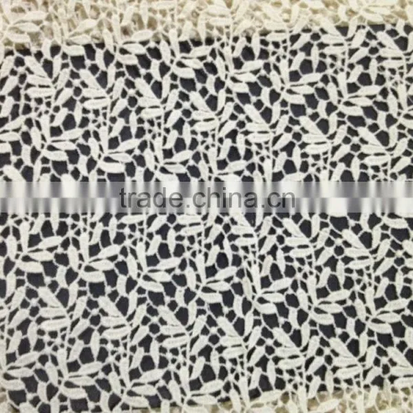 2016 Fashion Lace Accessory Hot Sale 100 Cotton Fabric Lace Fabrics for Wedding photo-3