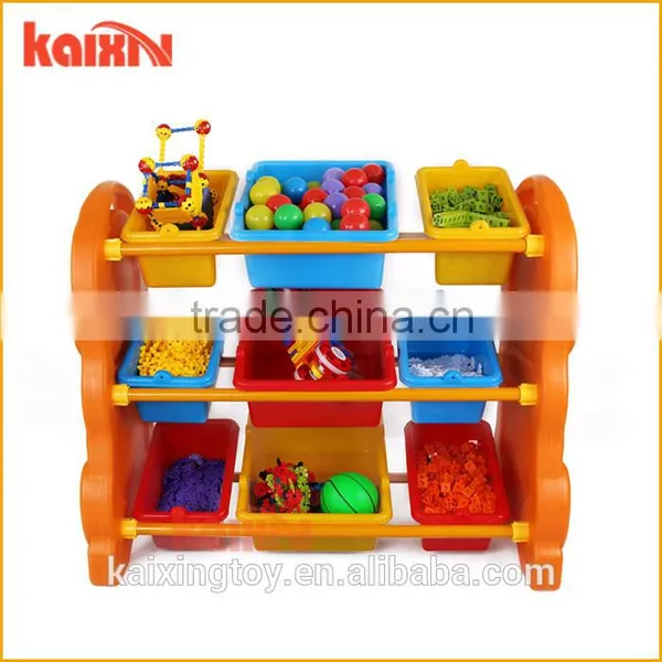 2015 Different Style Of Plastic Children Toy Shelf photo-4