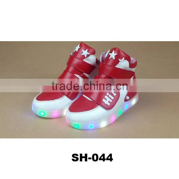 2016 Led Flashing Light Shoes Kids Led Flash Shoes