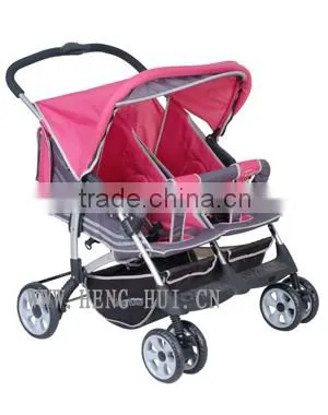 European Hot Baby Twin Pram Stroller 2016T