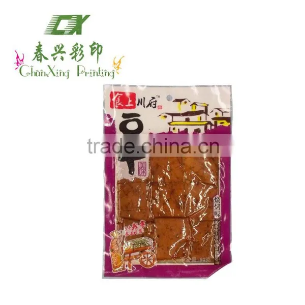 Plastic Printed Vacuum Bag for Snack Food