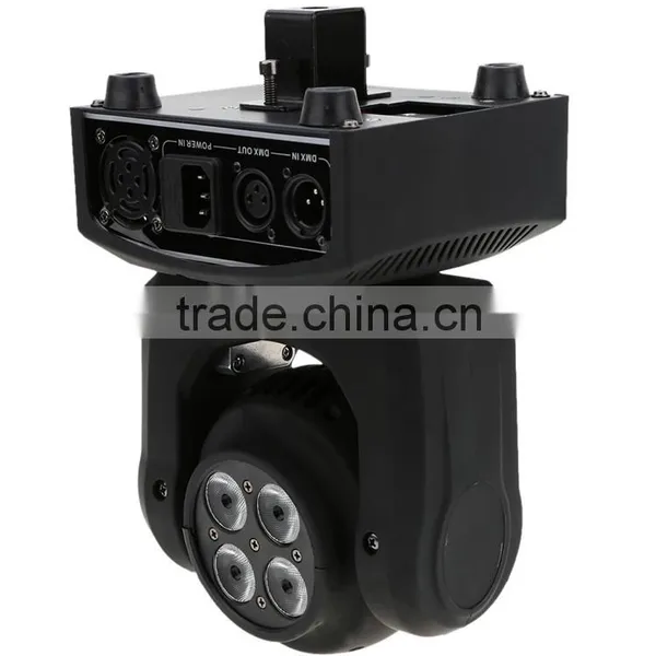 Double Face 4pcs 10W 4 in 1 Mini Led Disco Moving Head Beam Light photo-3