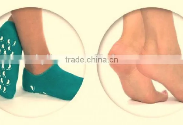 Footcare Moisturizing Spa Gel Socks for Women photo-2