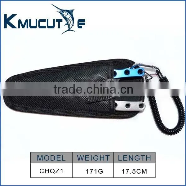 Multifunctional High Quality Outdoor Fishing Tackle Aluminum Alloy Fishing Pliers Kmucutie Pliers CHQZ1 photo-5