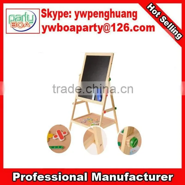 Promotional Advertising Wooden Kids Blackboard Double-sided Magnetic Black Board photo-2