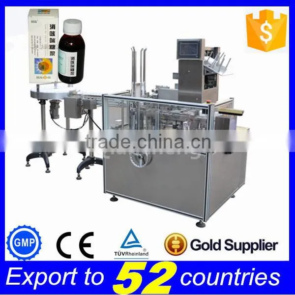 Door to Door Automatic Cartoning Machine,bottle Carton Packing Machine