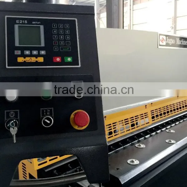 2015 New Design S Hydraulic Aluminum Plate Shearing Machine , NC Shears Used for Cutting Iron Sheet photo-4
