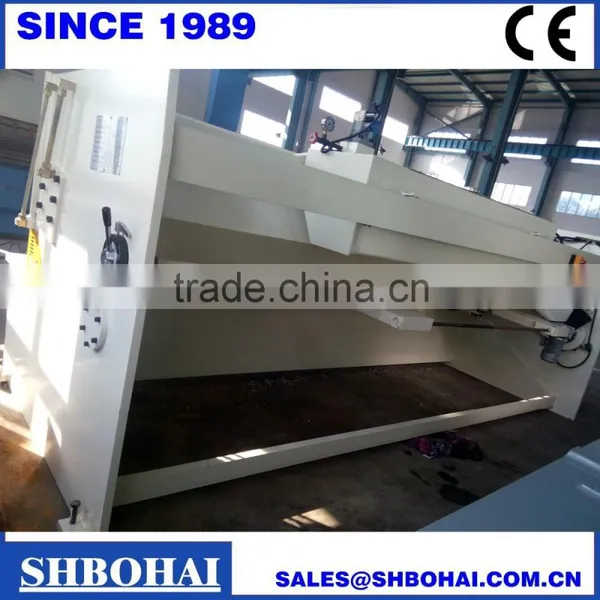 QC12Y 12K SERIES BOHAI BRAND HYDRAULIC SHEAING MAHCINE PRICE, HYDRAULIC SWING BEAM SHEARING MACHINE photo-2