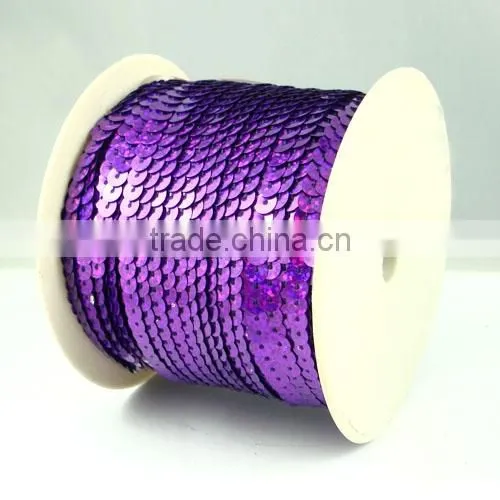 Fancy PVC Sequins Trim